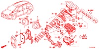 STEUERGERAT (COMPARTIMENT MOTEUR) (1) für Honda ACCORD TOURER 2.4 EXECUTIVE 5 Türen 5 gang automatikgetriebe 2013