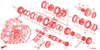 HAUPTWELLE  für Honda ACCORD TOURER 2.4 S 5 Türen 6 gang-Schaltgetriebe 2013