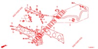 KRAFTSTOFFEINSPRITZUNG (2.4L) für Honda ACCORD TOURER 2.4 S 5 Türen 6 gang-Schaltgetriebe 2013