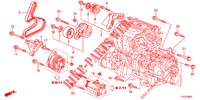 MOTORHALTERUNG (2.4L) für Honda ACCORD TOURER 2.4 S 5 Türen 6 gang-Schaltgetriebe 2013