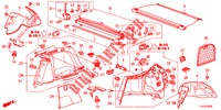 SEITENWANDVERKLEIDUNG(2D)  für Honda ACCORD TOURER 2.4 S 5 Türen 6 gang-Schaltgetriebe 2013