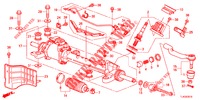 SERVOLENKGETRIEBE (EPS) (LH) für Honda ACCORD TOURER 2.4 S 5 Türen 6 gang-Schaltgetriebe 2013