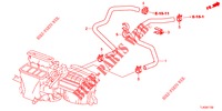 WASSERSCHLAUCH/HEIZUNGSSCHACHT (2.4L) (LH) für Honda ACCORD TOURER 2.4 S 5 Türen 6 gang-Schaltgetriebe 2013