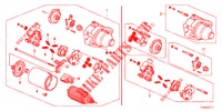 ANLASSER (MITSUBA) (2.4L) für Honda ACCORD TOURER 2.4 S 5 Türen 5 gang automatikgetriebe 2013