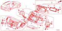 AUDIOEINHEIT  für Honda ACCORD TOURER 2.4 S 5 Türen 5 gang automatikgetriebe 2013