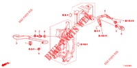 ENTLUEFTUNGSROHR (2.4L) für Honda ACCORD TOURER 2.4 S 5 Türen 5 gang automatikgetriebe 2013