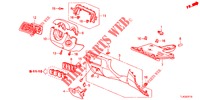 INSTRUMENT, ZIERSTUECK (COTE DE CONDUCTEUR) (LH) für Honda ACCORD TOURER 2.4 S 5 Türen 5 gang automatikgetriebe 2013