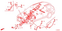 KABELBAUM (1) (LH) für Honda ACCORD TOURER 2.4 S 5 Türen 5 gang automatikgetriebe 2013