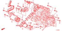MOTORHALTERUNG (2.4L) für Honda ACCORD TOURER 2.4 S 5 Türen 5 gang automatikgetriebe 2013