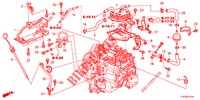 OELSTANDMESSER/ATF LEITUNG (2) für Honda ACCORD TOURER 2.4 S 5 Türen 5 gang automatikgetriebe 2013