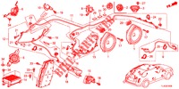 RADIOANTENNE/LAUTSPRECHER (LH) für Honda ACCORD TOURER 2.4 S 5 Türen 5 gang automatikgetriebe 2013