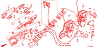 TUERSCHLOESSER, VORNE/AEUSSERER GRIFF  für Honda ACCORD TOURER 2.4 S 5 Türen 5 gang automatikgetriebe 2013