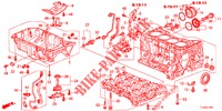 ZYLINDERBLOCK/OELWANNE (2.4L) für Honda ACCORD TOURER 2.4 S 5 Türen 5 gang automatikgetriebe 2013
