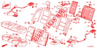 RUECKSITZ/SITZGURT,(2D)  für Honda ACCORD 2.0 COMFORT 4 Türen 6 gang-Schaltgetriebe 2012