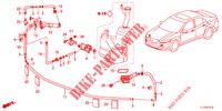 SCHEINWERFERWASCHER(S)  für Honda ACCORD 2.0 COMFORT 4 Türen 6 gang-Schaltgetriebe 2012