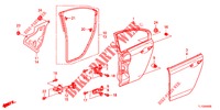 TUERBLECHE, HINTEN(4D)  für Honda ACCORD 2.0 COMFORT 4 Türen 6 gang-Schaltgetriebe 2012