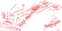 WERKZEUGE/WAGENHEBER  für Honda ACCORD 2.0 COMFORT 4 Türen 6 gang-Schaltgetriebe 2012