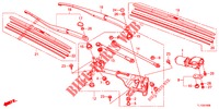 WINDSCHUTZSCHEIBENWISCHER (LH) für Honda ACCORD 2.0 COMFORT 4 Türen 6 gang-Schaltgetriebe 2012
