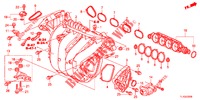ANSAUGKRUEMMER (2.0L) für Honda ACCORD 2.0 ELEGANCE 4 Türen 6 gang-Schaltgetriebe 2012