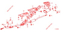 AUSPUFFROHR (2.0L) für Honda ACCORD 2.0 ELEGANCE 4 Türen 6 gang-Schaltgetriebe 2012