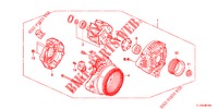 LICHTMASCHINE (DENSO) (2.0L) für Honda ACCORD 2.0 ELEGANCE 4 Türen 6 gang-Schaltgetriebe 2012