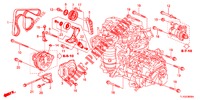 LICHTMASCHINENHALTERUNG/SPANNVORRICHTUNG (2.0L) für Honda ACCORD 2.0 ELEGANCE 4 Türen 6 gang-Schaltgetriebe 2012