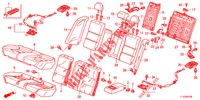 RUECKSITZ/SITZGURT,(2D)  für Honda ACCORD 2.0 ELEGANCE 4 Türen 6 gang-Schaltgetriebe 2012