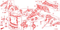VORDERE TRENNWAND/STIRNWAND  für Honda ACCORD 2.0 ELEGANCE 4 Türen 6 gang-Schaltgetriebe 2012