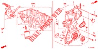 OELPUMPE (2.0L) für Honda ACCORD 2.0 ELEGANCE 4 Türen 5 gang automatikgetriebe 2012