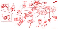 SCHALTER (LH) für Honda ACCORD 2.0 ELEGANCE 4 Türen 5 gang automatikgetriebe 2012