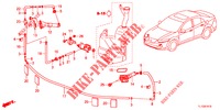 SCHEINWERFERWASCHER(S)  für Honda ACCORD 2.0 ELEGANCE 4 Türen 5 gang automatikgetriebe 2012