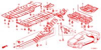 SEITENSCHWELLER ZIERLEISTE/GEHAEUSEUNTERTEIL  für Honda ACCORD 2.0 ELEGANCE 4 Türen 5 gang automatikgetriebe 2012