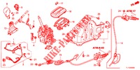 WAHLHEBEL (LH) für Honda ACCORD 2.0 ELEGANCE 4 Türen 5 gang automatikgetriebe 2012