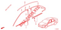 GRILL, VORNE/ZIERLEISTE  für Honda ACCORD 2.0 S 4 Türen 6 gang-Schaltgetriebe 2012