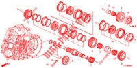 HAUPTWELLE  für Honda ACCORD 2.0 S 4 Türen 6 gang-Schaltgetriebe 2012