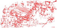 INSTRUMENTENBRETT, OBEN (LH) für Honda ACCORD 2.0 S 4 Türen 6 gang-Schaltgetriebe 2012