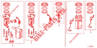 KRAFTSTOFFTANKSATZ, KURZE TEILE  für Honda ACCORD 2.0 S 4 Türen 6 gang-Schaltgetriebe 2012
