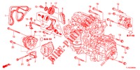 LICHTMASCHINENHALTERUNG/SPANNVORRICHTUNG (2.0L) für Honda ACCORD 2.0 S 4 Türen 6 gang-Schaltgetriebe 2012