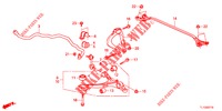 STABILISATOR, VORNE/UNTERER ARM, VORNE  für Honda ACCORD 2.0 S 4 Türen 6 gang-Schaltgetriebe 2012