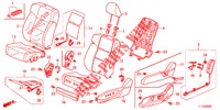 VORDERSITZ/SITZGURTE (G.) (LH) für Honda ACCORD 2.0 S 4 Türen 6 gang-Schaltgetriebe 2012