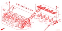 ZYLINDERKOPFDECKEL (2.0L) für Honda ACCORD 2.0 S 4 Türen 6 gang-Schaltgetriebe 2012