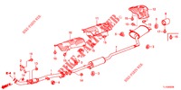 AUSPUFFROHR (2.0L) für Honda ACCORD 2.0 S 4 Türen 5 gang automatikgetriebe 2012