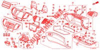 INSTRUMENT, ZIERSTUECK (COTE DE PASSAGER) (LH) für Honda ACCORD 2.0 S 4 Türen 5 gang automatikgetriebe 2012