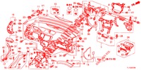 INSTRUMENTENBRETT, OBEN (LH) für Honda ACCORD 2.0 S 4 Türen 5 gang automatikgetriebe 2012