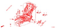 VORNE SITZKOMPONENTEN (G.) (SIEGE REGLAGE MANUEL) für Honda ACCORD 2.0 S 4 Türen 5 gang automatikgetriebe 2012