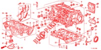 ZYLINDERBLOCK/OELWANNE (2.0L) für Honda ACCORD 2.0 S 4 Türen 5 gang automatikgetriebe 2012