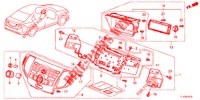 AUDIOEINHEIT  für Honda ACCORD DIESEL 2.2 COMFORT 4 Türen 6 gang-Schaltgetriebe 2012