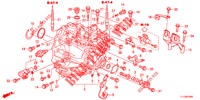GETRIEBEGEHAEUSE (DIESEL) für Honda ACCORD DIESEL 2.2 COMFORT 4 Türen 6 gang-Schaltgetriebe 2012