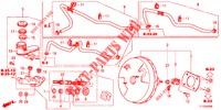 HAUPTBREMSZYLINDER/MASTER POWER (LH) für Honda ACCORD DIESEL 2.2 COMFORT 4 Türen 6 gang-Schaltgetriebe 2012