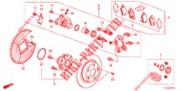 HINTERRADBREMSE (1) für Honda ACCORD DIESEL 2.2 COMFORT 4 Türen 6 gang-Schaltgetriebe 2012